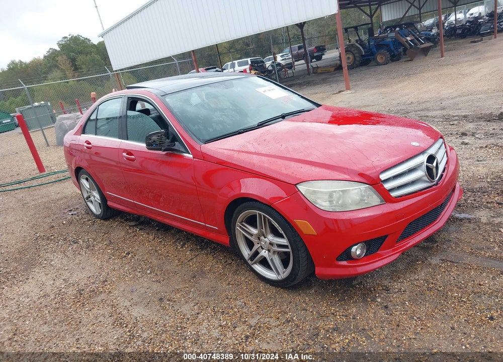 2008 MERCEDES-BENZ C 300 LUXURY/SPORT VIN: WDDGF54X48R036871