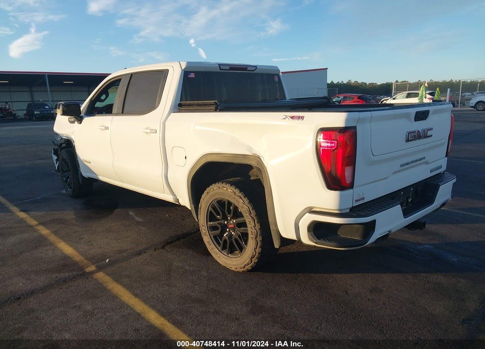 2020 GMC SIERRA 1500 4WD SHORT BOX ELEVATION VIN: 3GTU9CED3LG386188