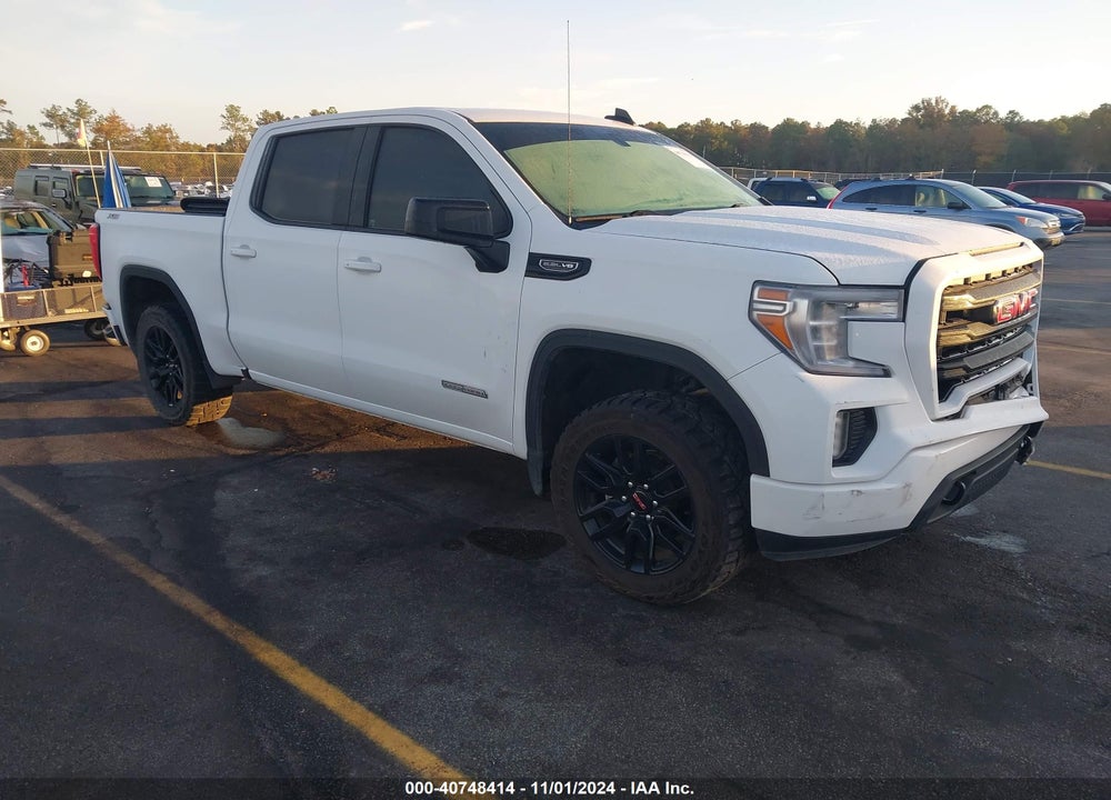 2020 GMC SIERRA 1500 4WD SHORT BOX ELEVATION VIN: 3GTU9CED3LG386188