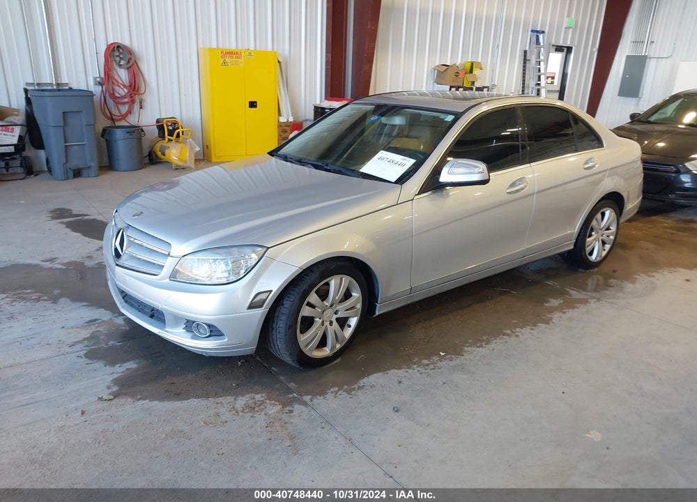 2009 MERCEDES-BENZ C 300 LUXURY/SPORT VIN: WDDGF54X09R074051
