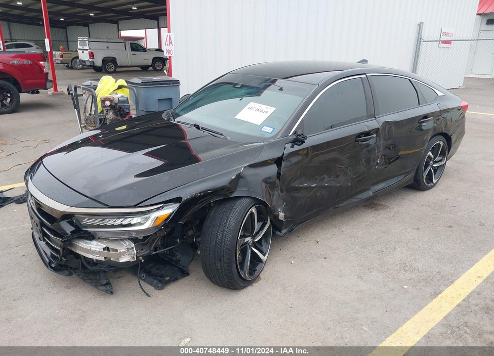 2022 HONDA ACCORD SPORT VIN: 1HGCV1F36NA046442