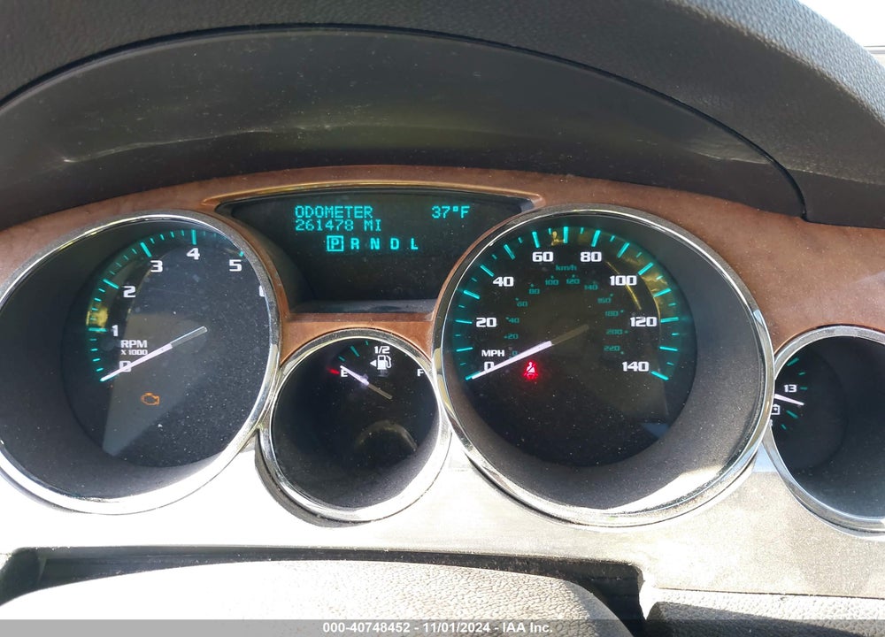2012 BUICK ENCLAVE LEATHER VIN: 5GAKVCED1CJ156085