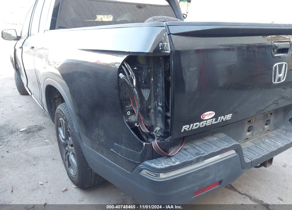 2019 HONDA RIDGELINE SPORT VIN: 5FPYK3F15KB040813