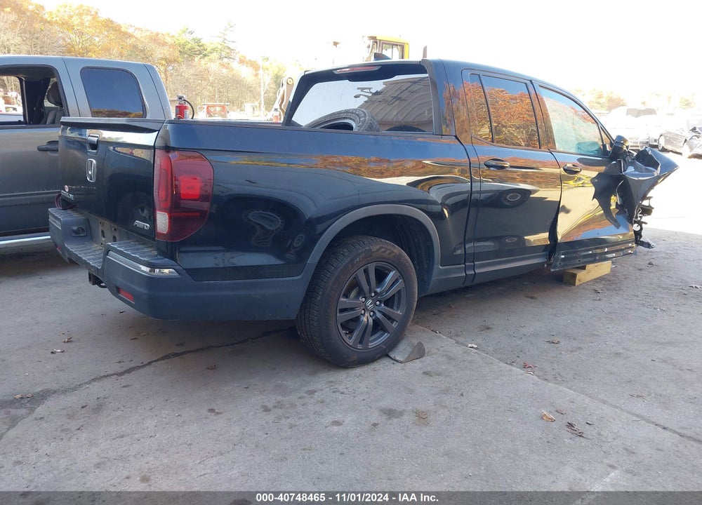 2019 HONDA RIDGELINE SPORT VIN: 5FPYK3F15KB040813