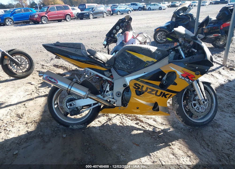 2002 SUZUKI GSX-R600 VIN: JS1GN7BA322107950