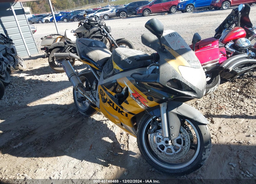 2002 SUZUKI GSX-R600 VIN: JS1GN7BA322107950