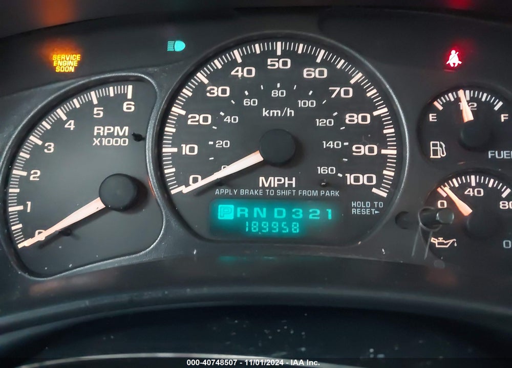 2002 CHEVROLET SILVERADO 1500 VIN: 2GCEC19W521100662