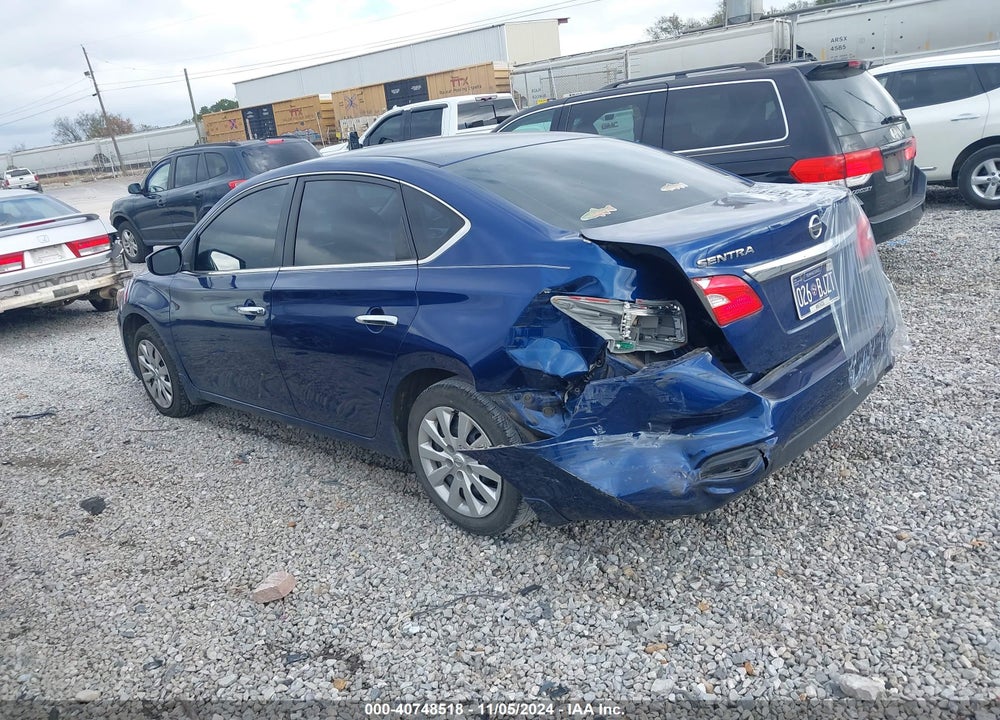 2016 NISSAN SENTRA S VIN: 3N1AB7AP6GY216750