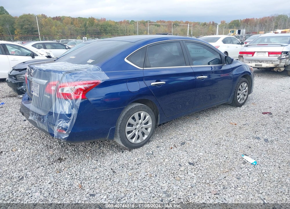 2016 NISSAN SENTRA S VIN: 3N1AB7AP6GY216750