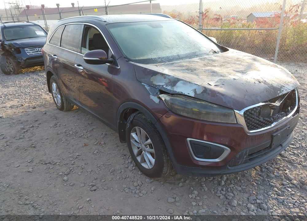 2017 KIA SORENTO 2.4L LX VIN: 5XYPG4A34HG288041