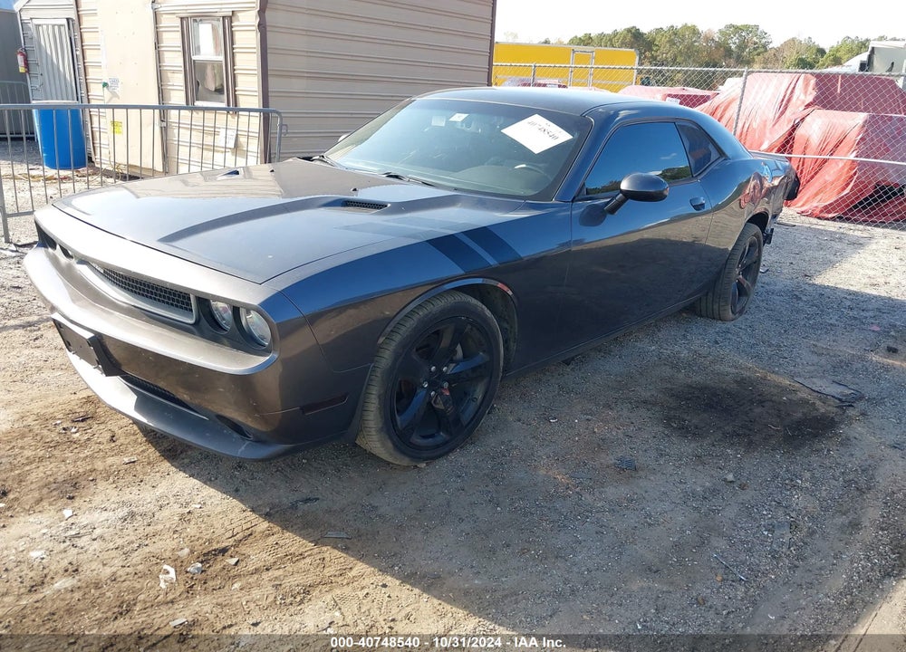 2013 DODGE CHALLENGER SXT VIN: 2C3CDYAG5DH670922