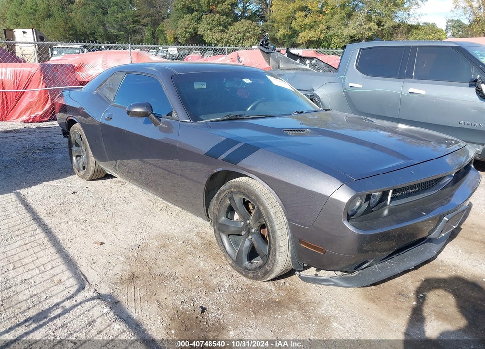 2013 DODGE CHALLENGER SXT VIN: 2C3CDYAG5DH670922