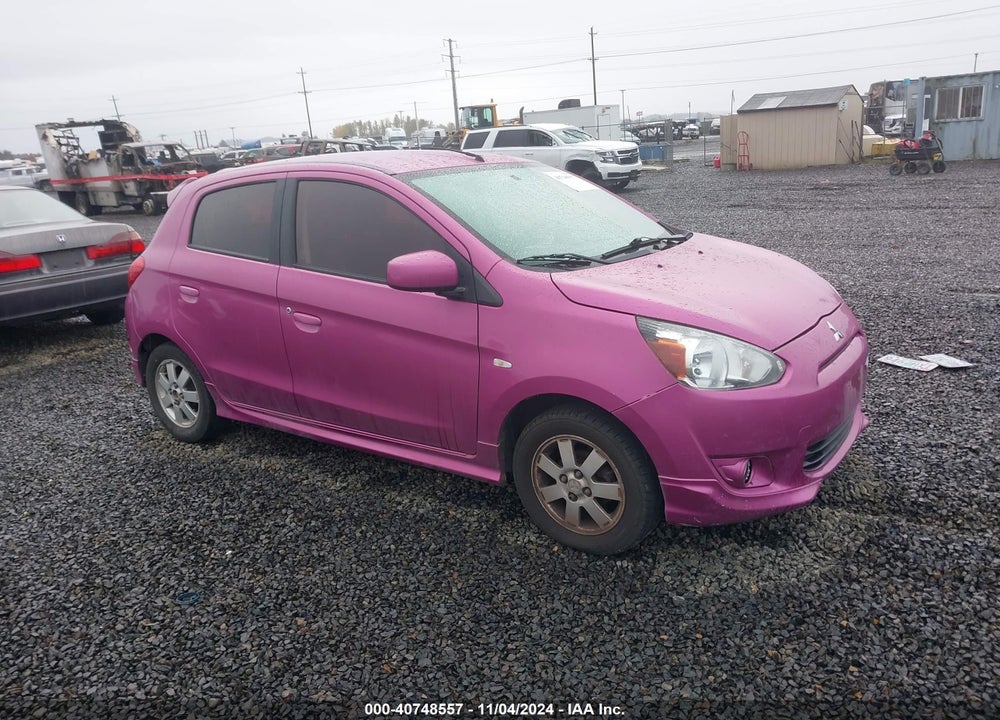 2014 MITSUBISHI MIRAGE ES VIN: ML32A4HJ3EH012536