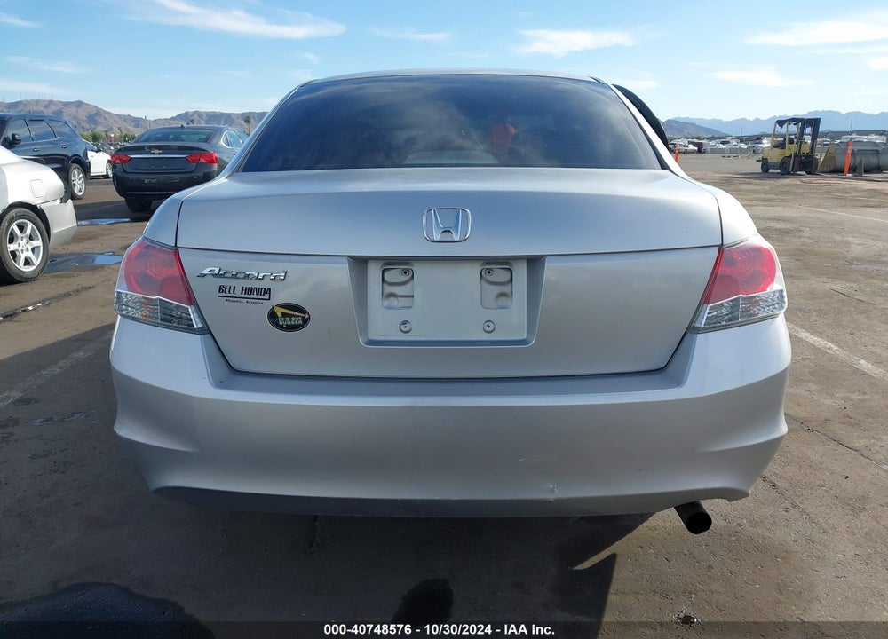 2008 HONDA ACCORD 2.4 LX VIN: JHMCP263X8C045736