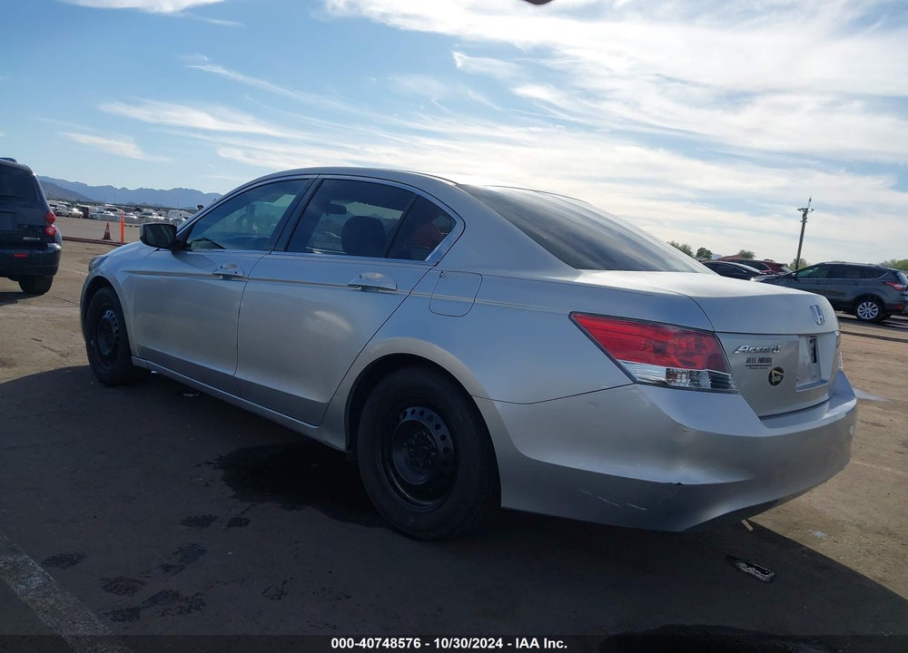 2008 HONDA ACCORD 2.4 LX VIN: JHMCP263X8C045736