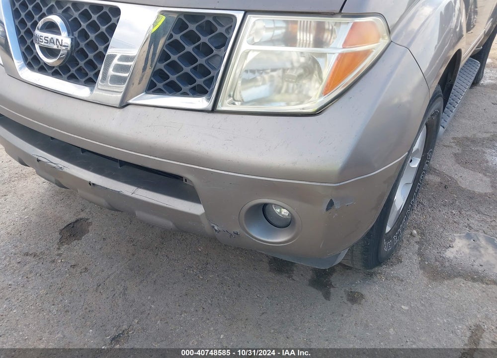 2007 NISSAN PATHFINDER SE VIN: 5N1AR18U67C601425