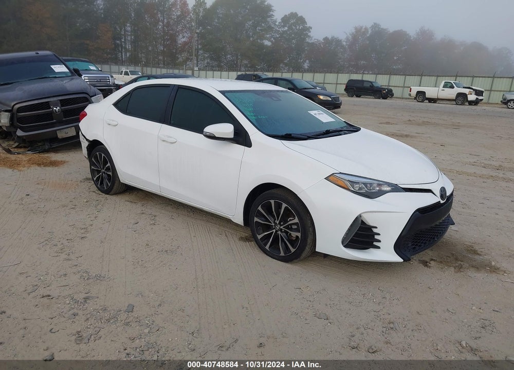 2019 TOYOTA COROLLA SE VIN: 2T1BURHE7KC216194