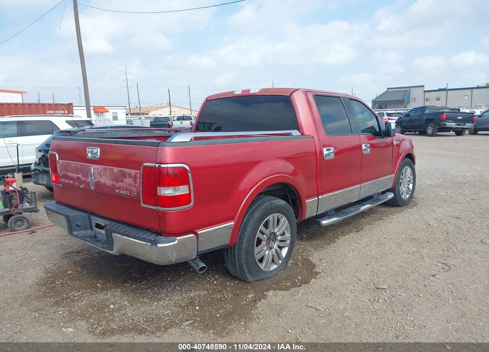 2007 LINCOLN MARK LT VIN: 5LTPW16587FJ05539