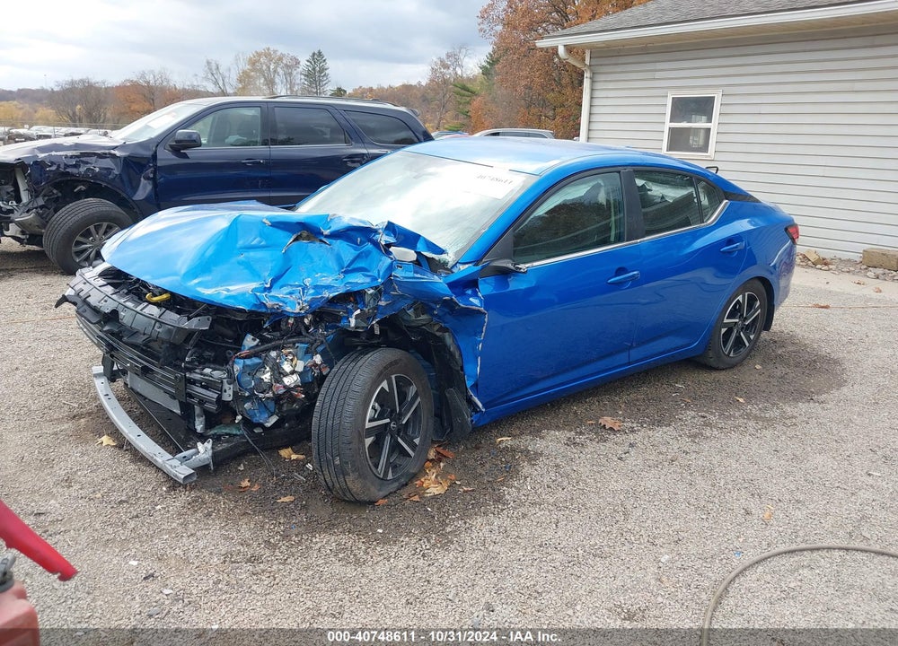 2024 NISSAN SENTRA SV XTRONIC CVT VIN: 3N1AB8CV4RY344490