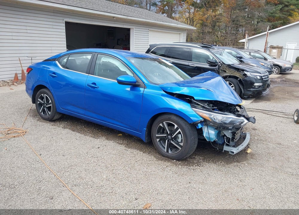 2024 NISSAN SENTRA SV XTRONIC CVT VIN: 3N1AB8CV4RY344490