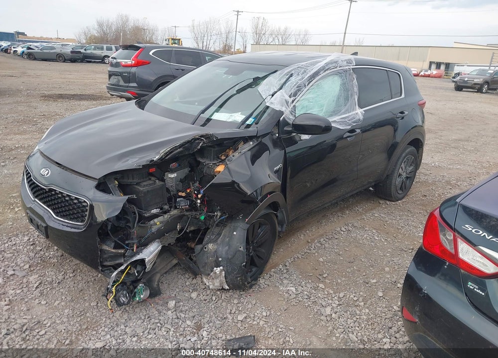 2017 KIA SPORTAGE LX VIN: KNDPMCAC9H7285362