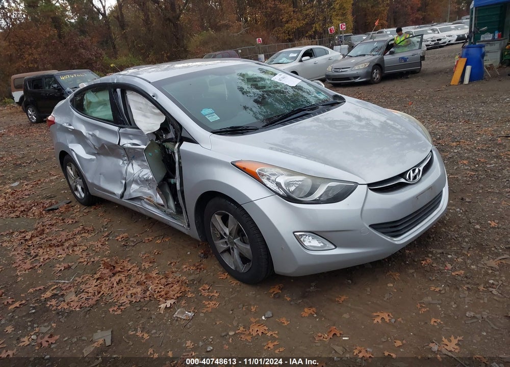 2013 HYUNDAI ELANTRA GLS VIN: 5NPDH4AE6DH273626