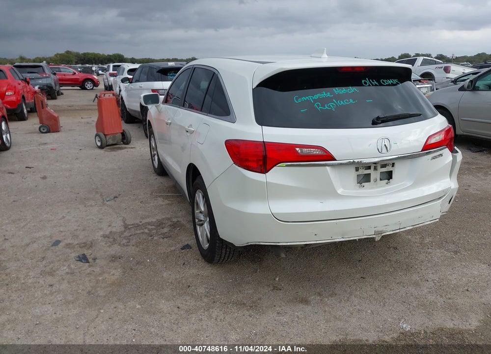 2015 ACURA RDX VIN: 5J8TB3H35FL005551