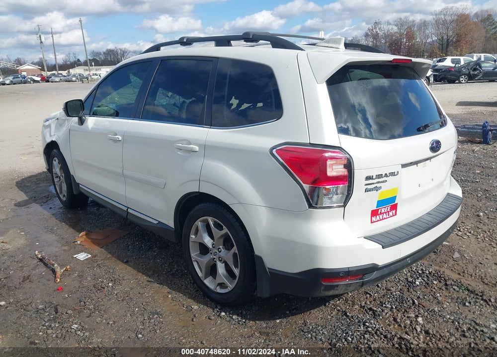 2018 SUBARU FORESTER 2.5I TOURING VIN: JF2SJAWC5JH492980