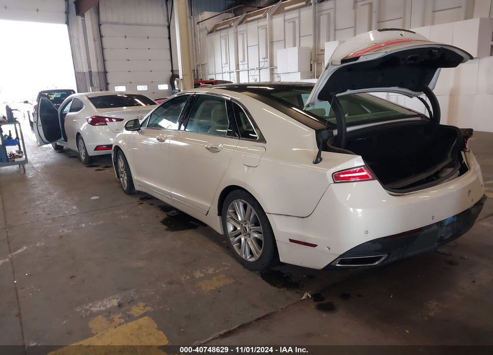 2013 LINCOLN MKZ HYBRID VIN: 3LN6L2LU4DR808333