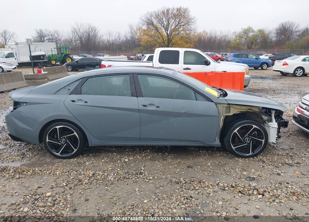 2021 HYUNDAI ELANTRA N LINE VIN: KMHLR4AF9MU188542