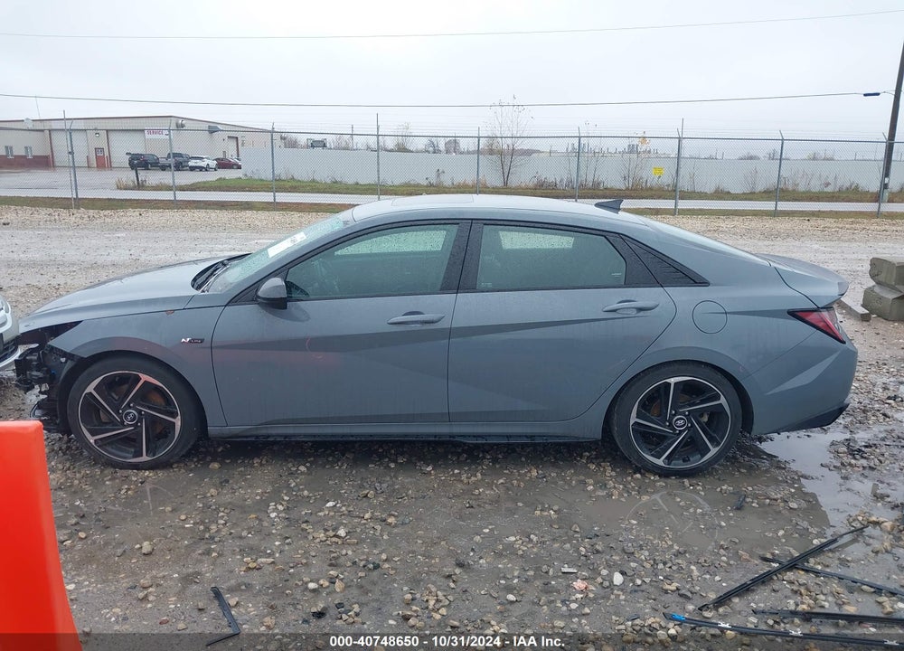 2021 HYUNDAI ELANTRA N LINE VIN: KMHLR4AF9MU188542