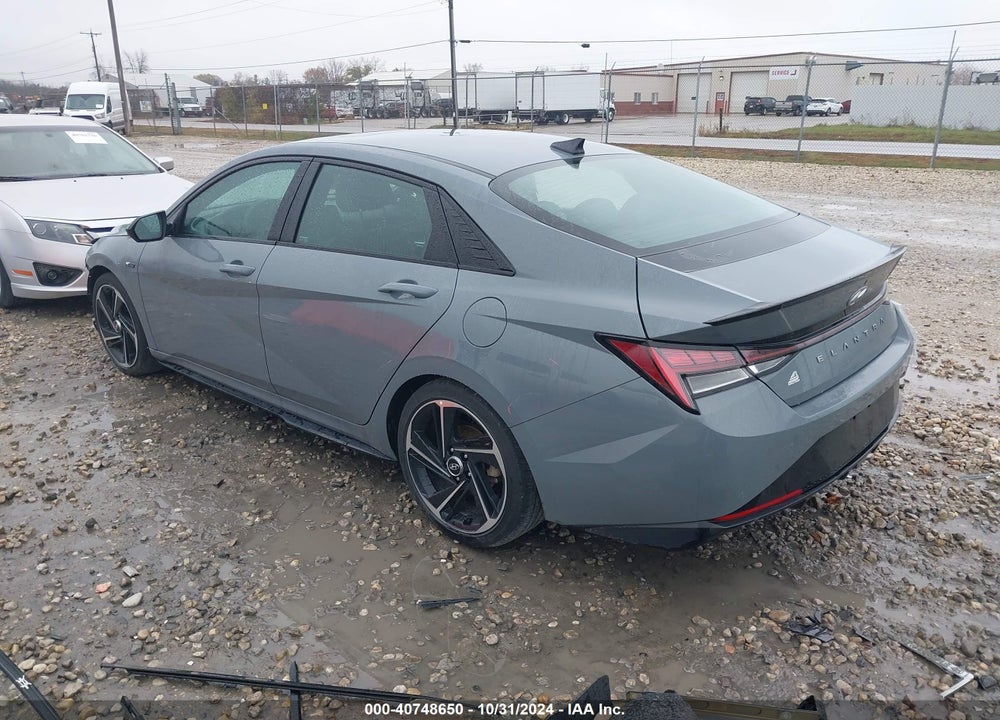 2021 HYUNDAI ELANTRA N LINE VIN: KMHLR4AF9MU188542