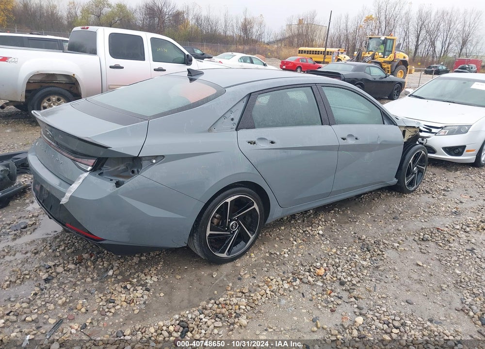 2021 HYUNDAI ELANTRA N LINE VIN: KMHLR4AF9MU188542