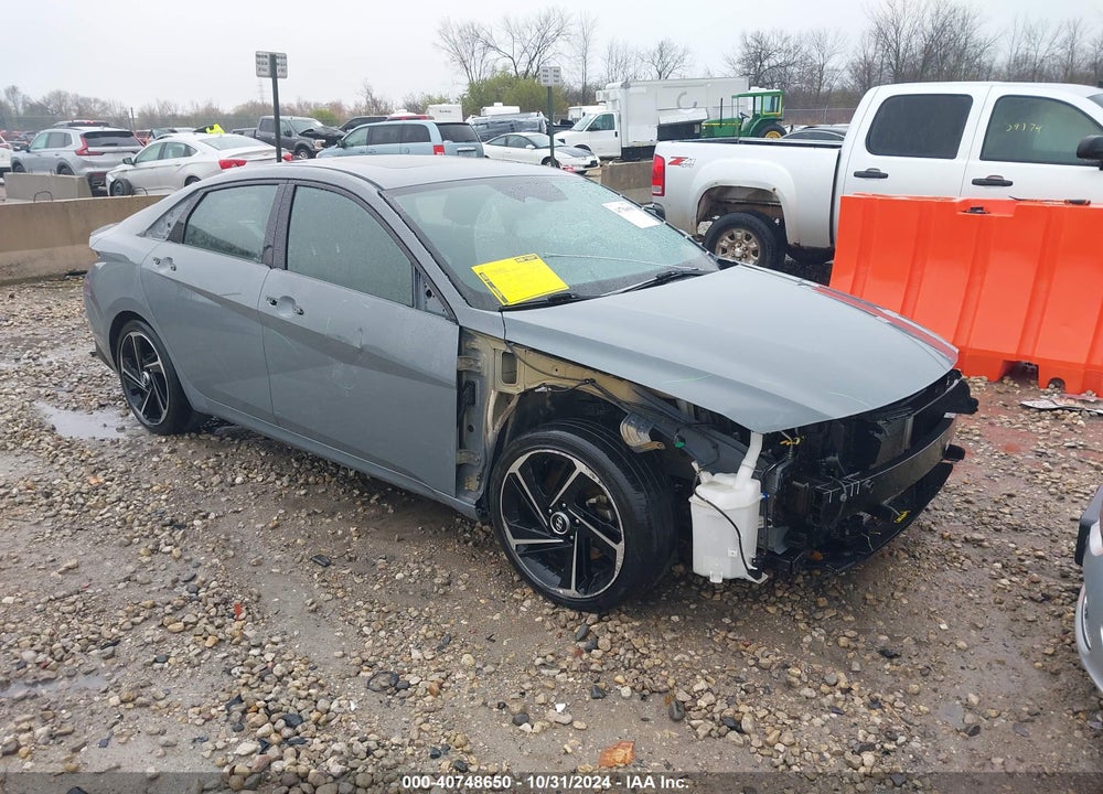 2021 HYUNDAI ELANTRA N LINE VIN: KMHLR4AF9MU188542