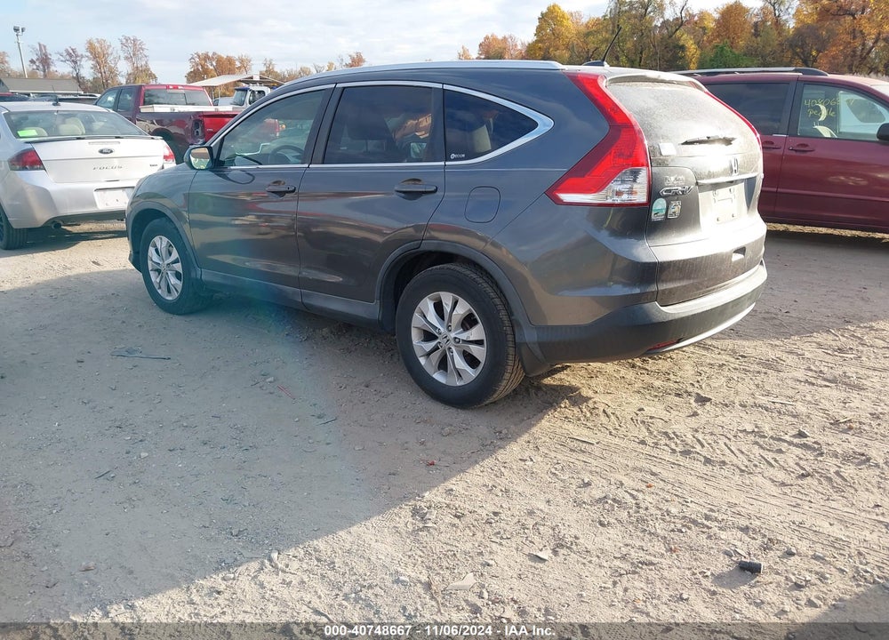 2012 HONDA CR-V EX-L VIN: 2HKRM4H74CH605005