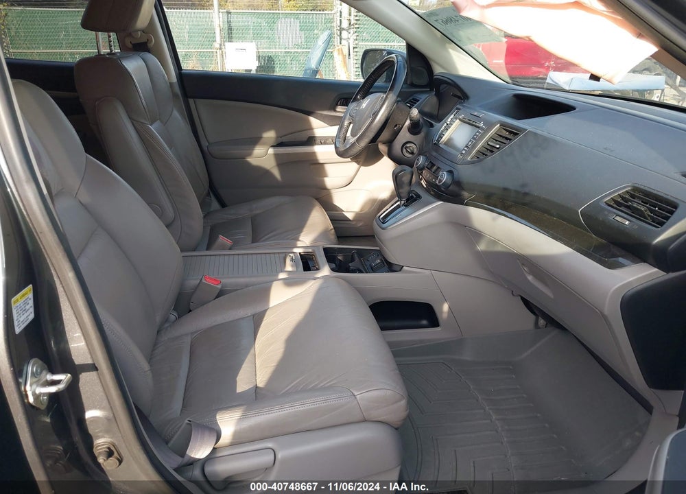 2012 HONDA CR-V EX-L VIN: 2HKRM4H74CH605005