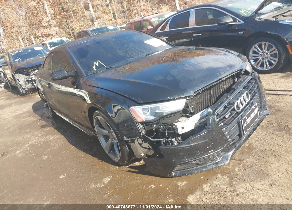 2015 AUDI S5 3.0T PREMIUM PLUS VIN: WAUCGAFR9FA030067