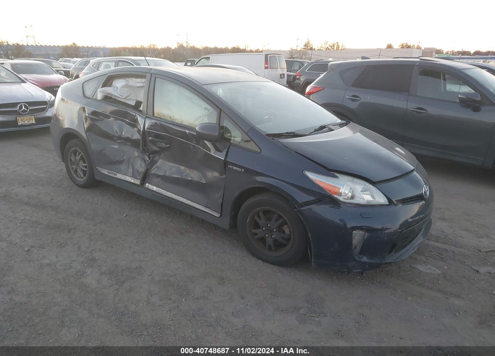 2012 TOYOTA PRIUS THREE VIN: JTDKN3DU0C1509402