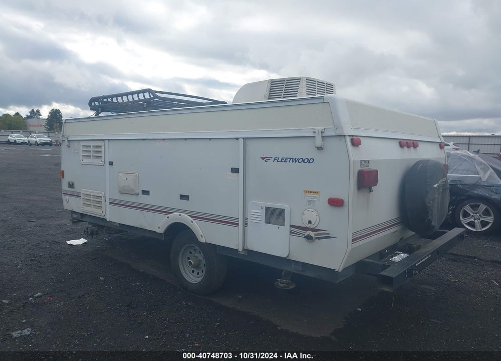 2008 FLEETWOOD SARATOGA TENT TRAILER VIN: 4CG635G1687209521