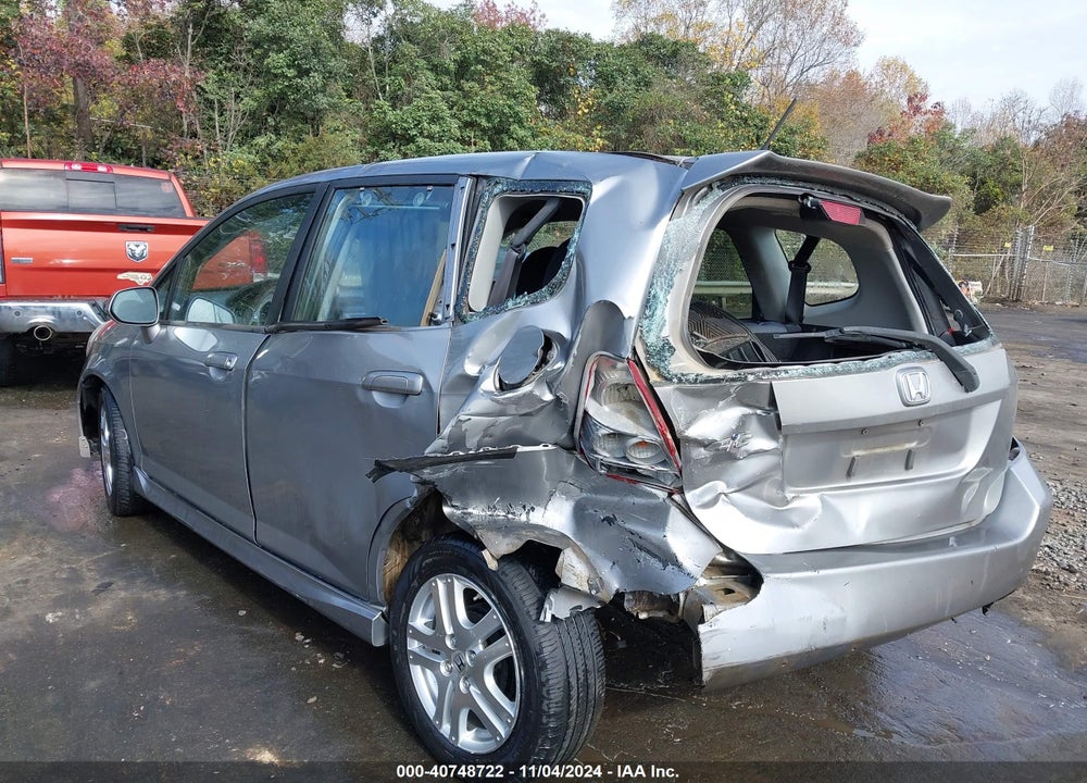 2008 HONDA FIT SPORT VIN: JHMGD386X8S001359