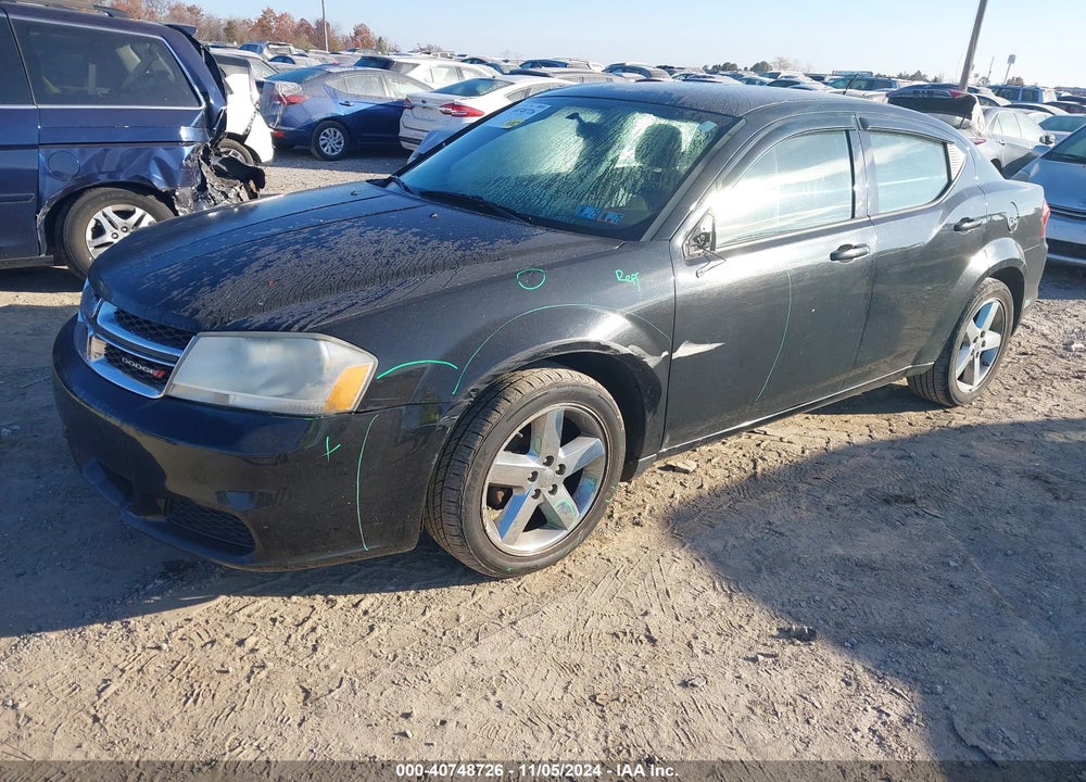 2012 DODGE AVENGER SE VIN: 1C3CDZAB0CN232440