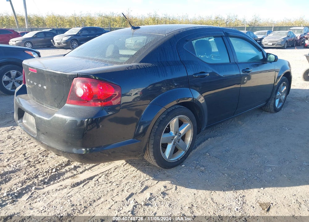2012 DODGE AVENGER SE VIN: 1C3CDZAB0CN232440