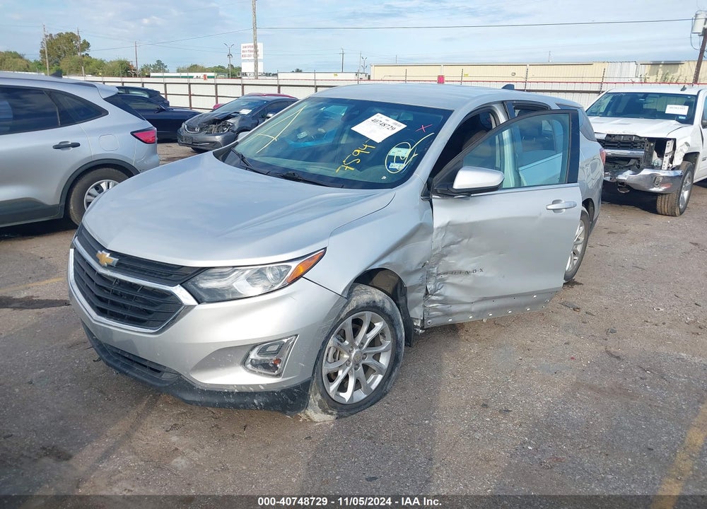 2020 CHEVROLET EQUINOX FWD LT 1.5L TURBO VIN: 2GNAXKEV4L6219725