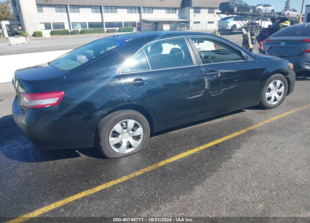 2011 TOYOTA CAMRY LE VIN: 4T4BF3EK5BR118870