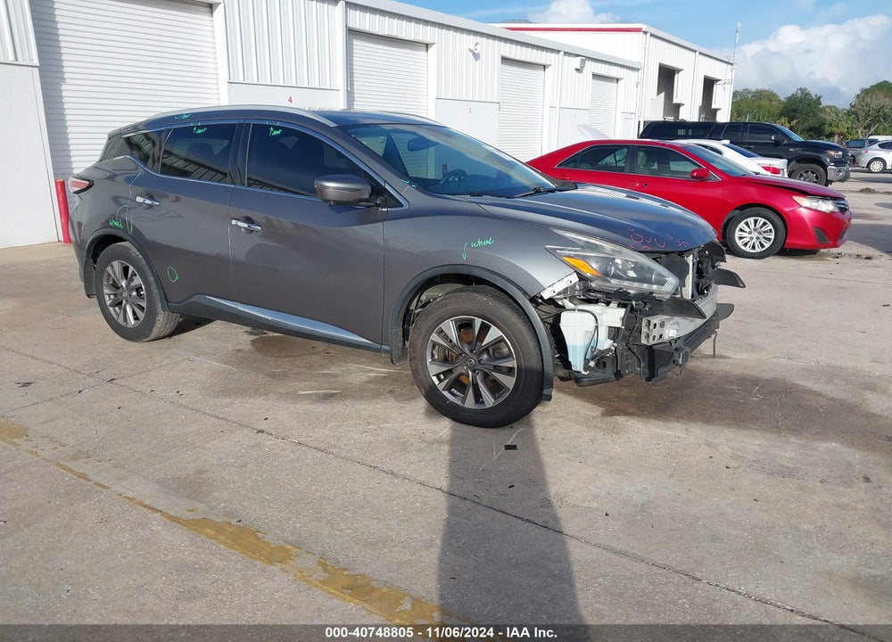 2018 NISSAN MURANO SL VIN: 5N1AZ2MGXJN101608