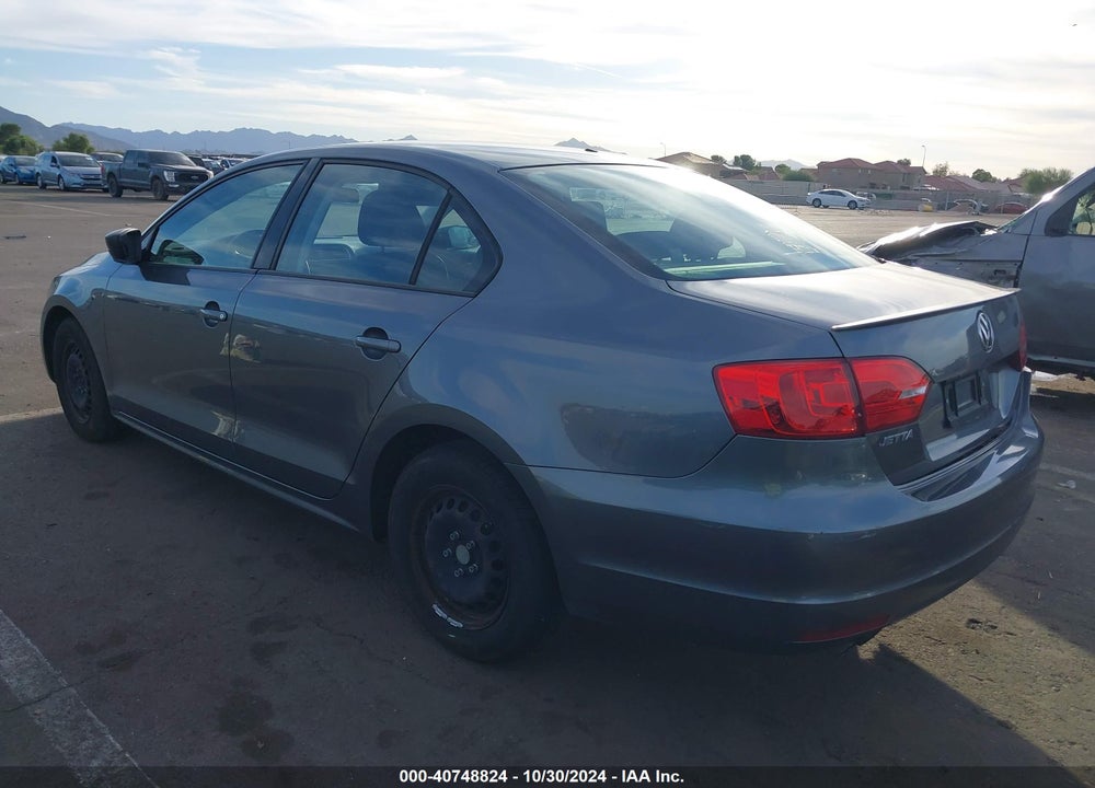 2014 VOLKSWAGEN JETTA 2.0L S VIN: 3VW2K7AJ3EM299343