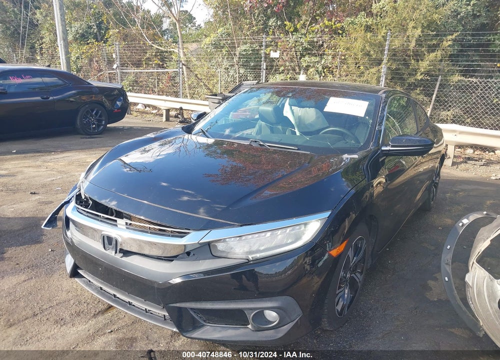 2017 HONDA CIVIC TOURING VIN: 2HGFC3B92HH355677