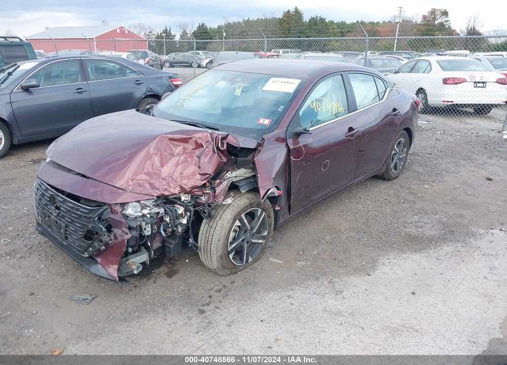 2024 NISSAN SENTRA SV XTRONIC CVT VIN: 3N1AB8CV3RY289577
