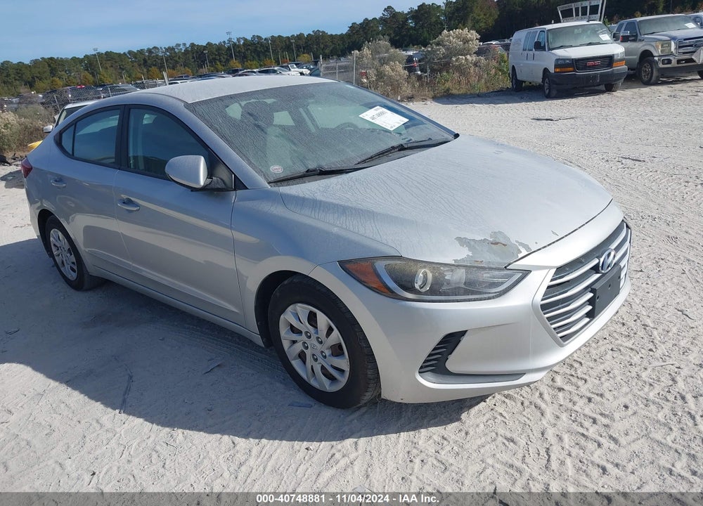 2017 HYUNDAI ELANTRA SE VIN: 5NPD74LF0HH077440