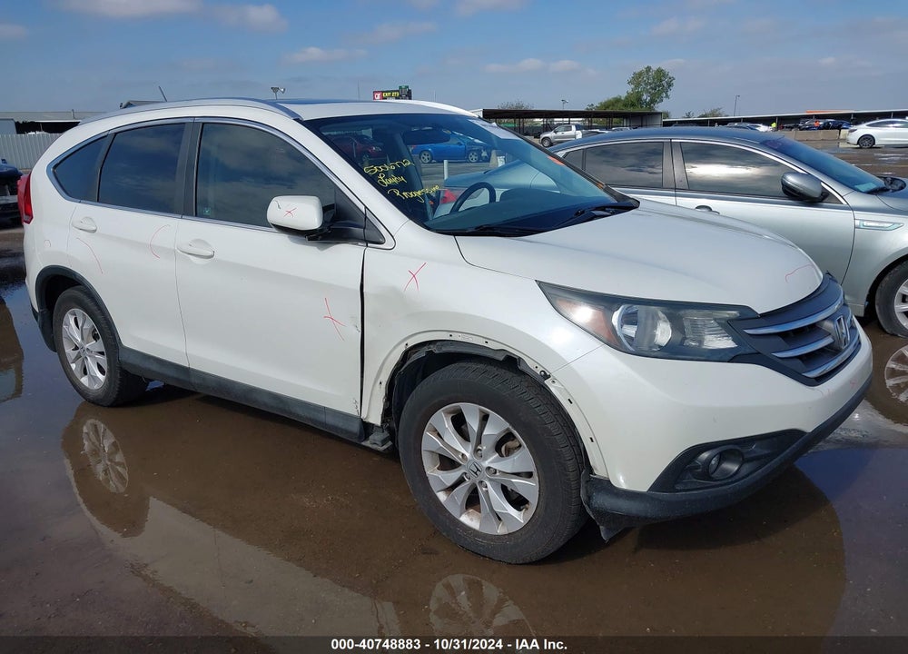 2012 HONDA CR-V EX-L VIN: 5J6RM3H7XCL020414